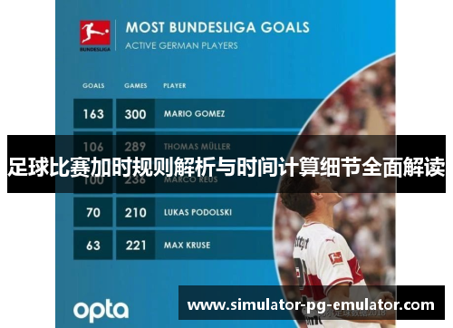 足球比赛加时规则解析与时间计算细节全面解读